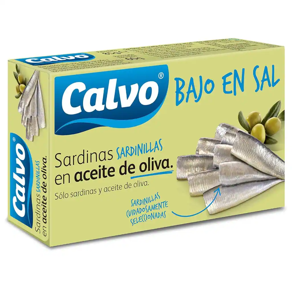 Calvo Sardinillas aceite oliva 85 g