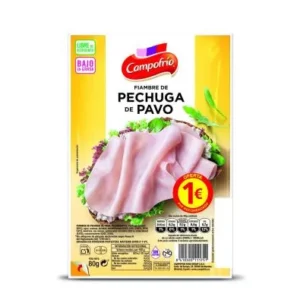 Campofrio Pechuga pavo lonchas