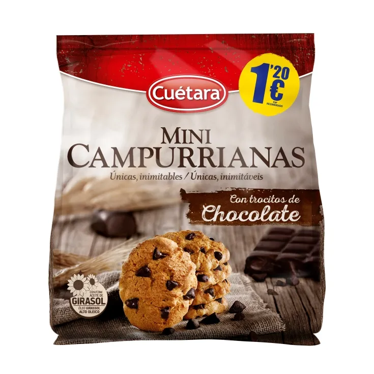 Campurrianas Mini chocolate 122 g