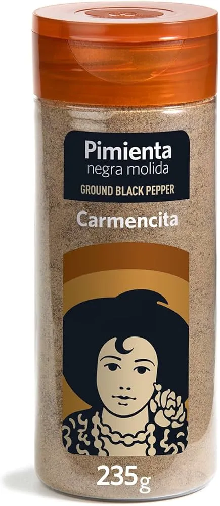 Carmencita Pimienta Negra Molida 235gr Host