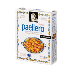 Carmencita, Paellero de azafrán, 20 gr