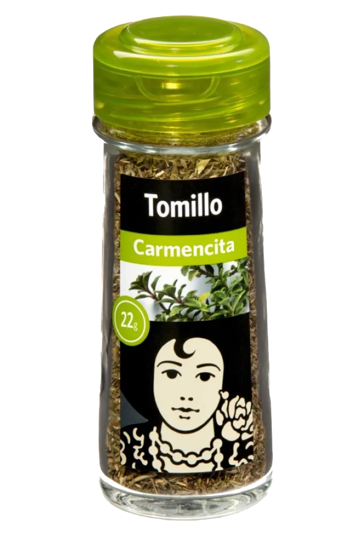 Carmencita, Tomillo tarro cristal 22gr