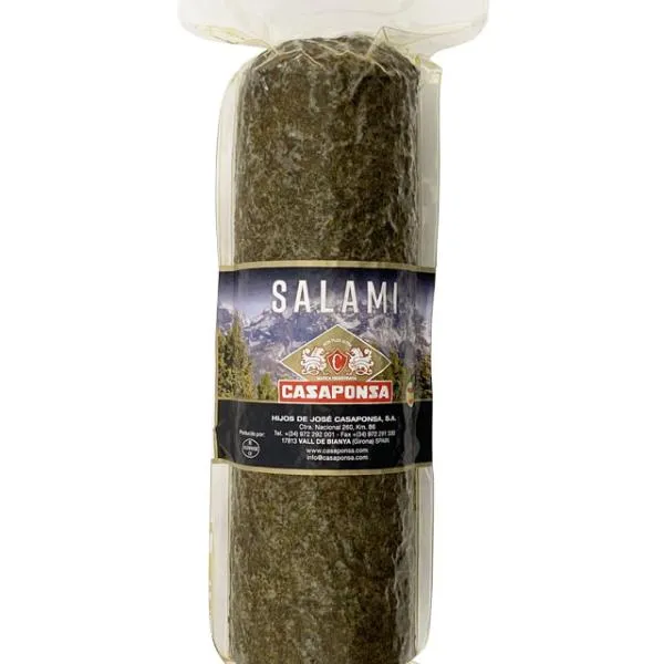 Casaponsa Salami con hierbas media pieza 1-5 kg