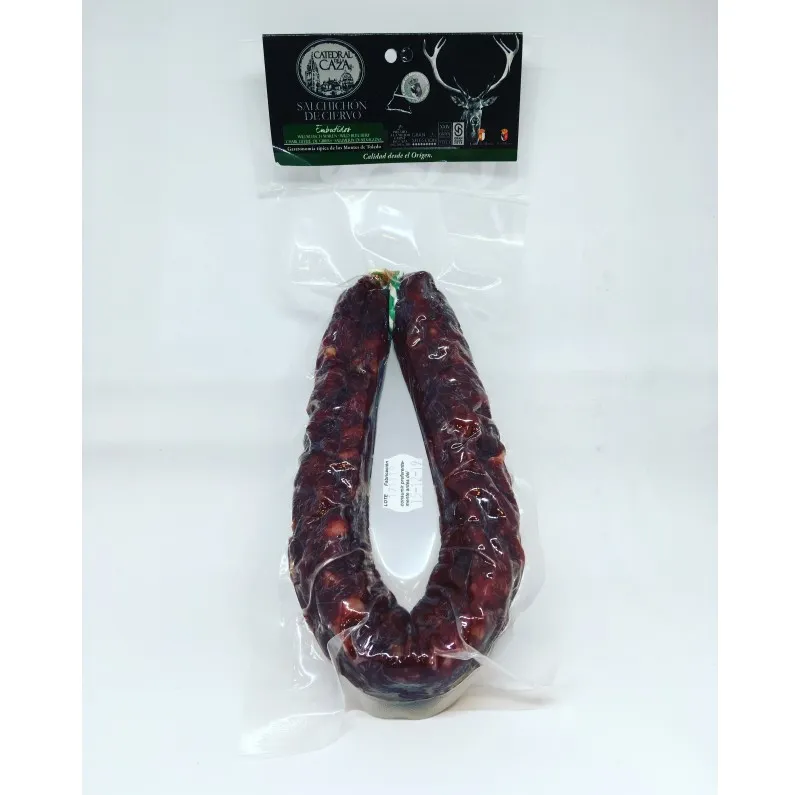 Catedral Salchichón ciervo vela 190 g