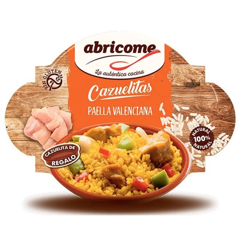Cazuela Paella Valenciana Abricome 380 g