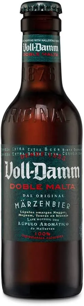 Cerveza Voll-damm Cristal 250cc 4x6