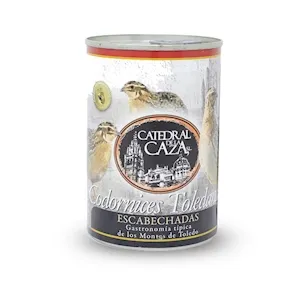 Codorniz en escabeche lata Catedral Caza 425 g