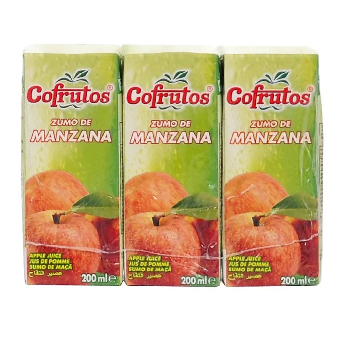 Cofrutos Zumo Manzana Pak-3 200 ml 8x3