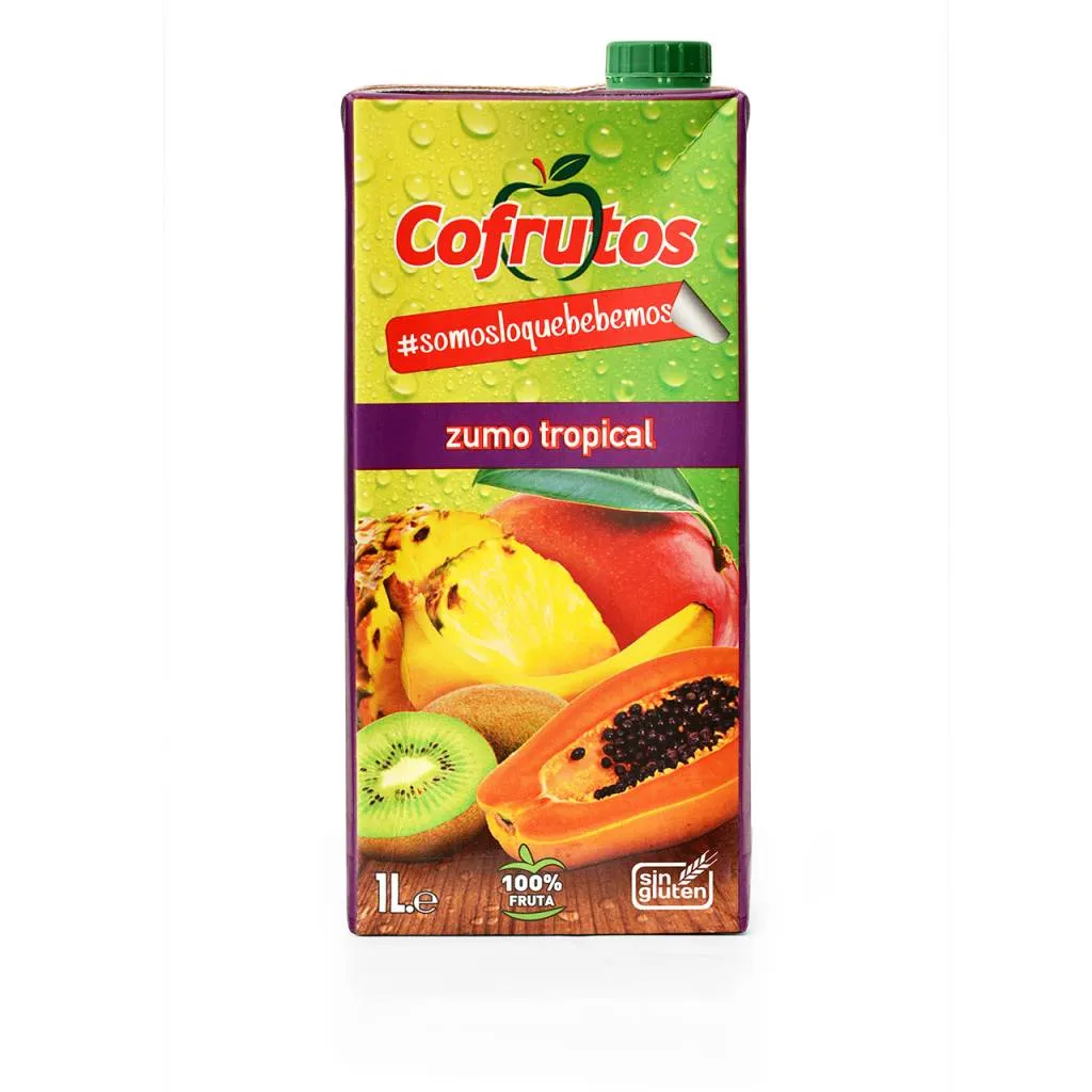 Cofrutos Zumo Tropical en Brik 1 L x12