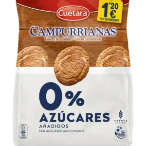 Cuetara Campurrianas sin azúcar 132 g