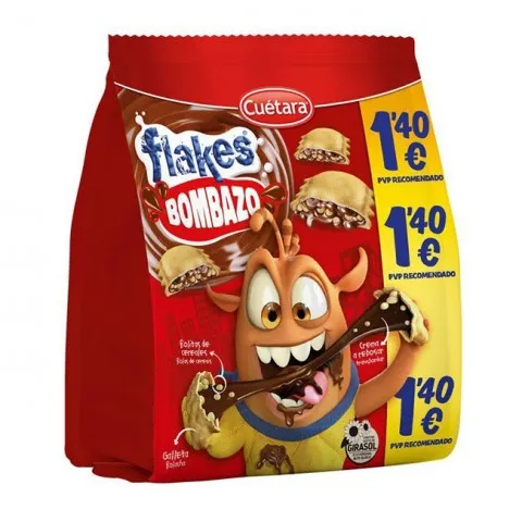 Cuetara Flakes Bombazo 120gr.