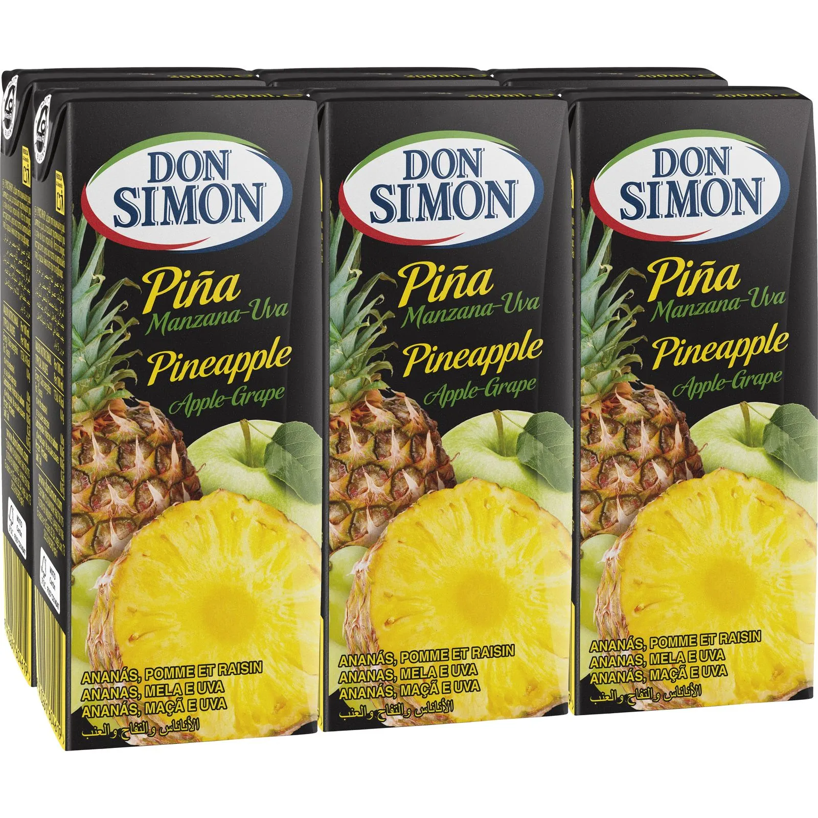 Don Simón Zumo Piña-uva P-6 200 ml