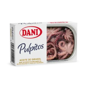Pulpitos en aceite de girasol 111g x 1 ud.