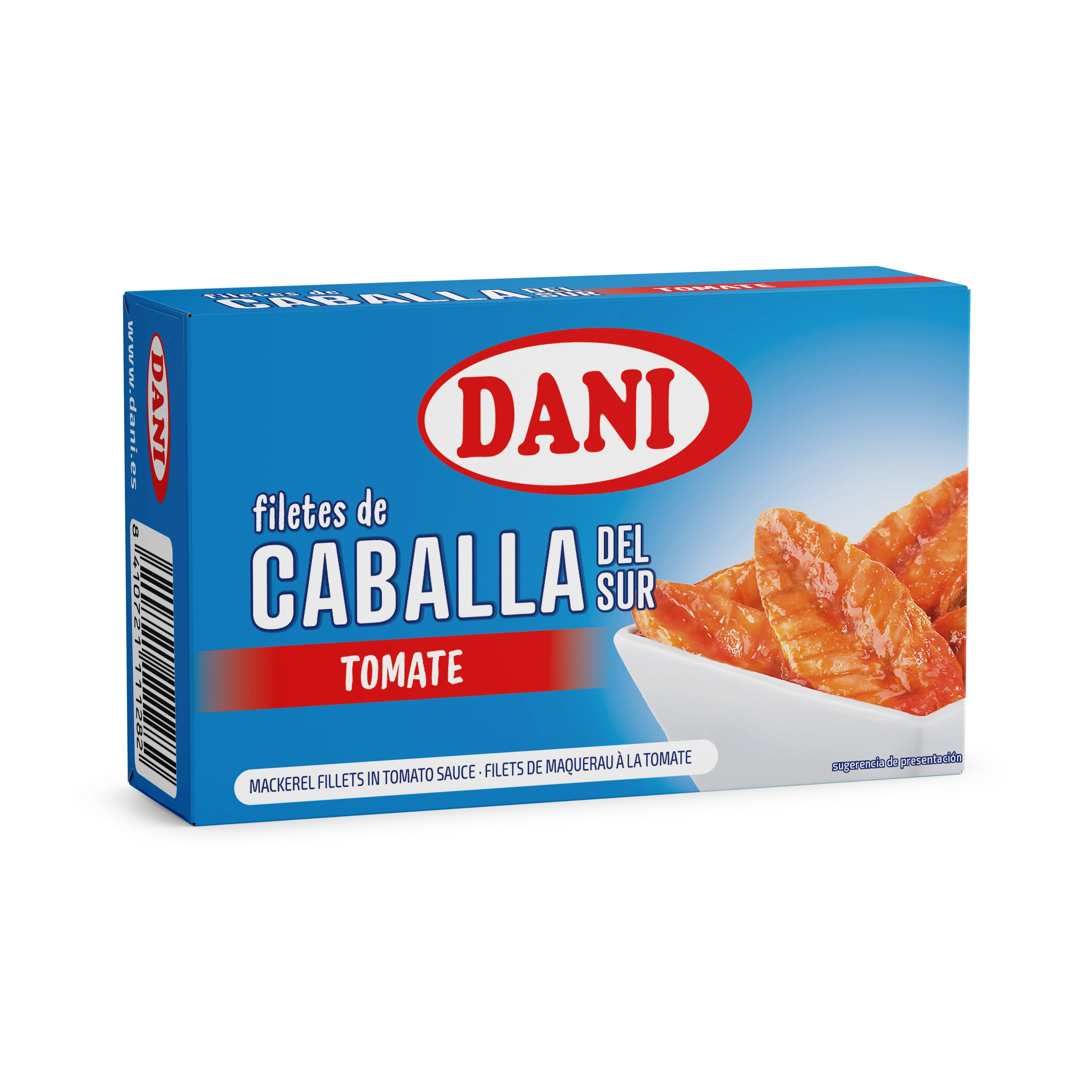 Dani Filete caballa salsa tomate 125 g