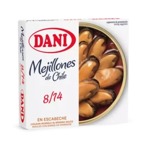 Dani Mejillones escabeche 8/14 120 g