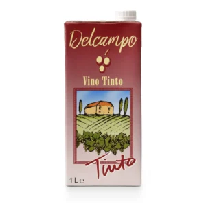 Delcampo Vino Tinto Brick 1 Litro x12