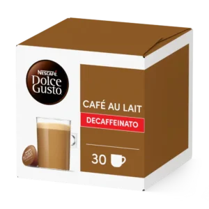Cápsulas Dolce Gusto Café con Leche Descafeinado