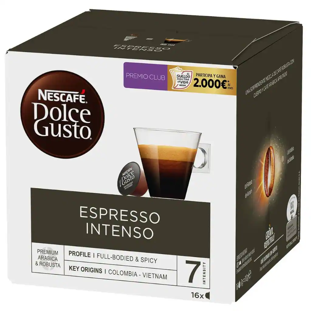 Dolce Gusto Espresso Intenso 16 Cápsulas