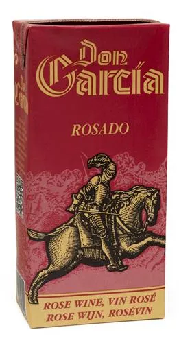 Don Garcia Vino Rosado en Brik 1 L
