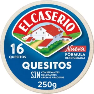 El Caserio Queso 16 Porciones 250 g