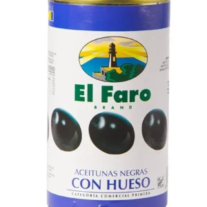 El Faro Olivas Negras Perlas 350 con hueso
