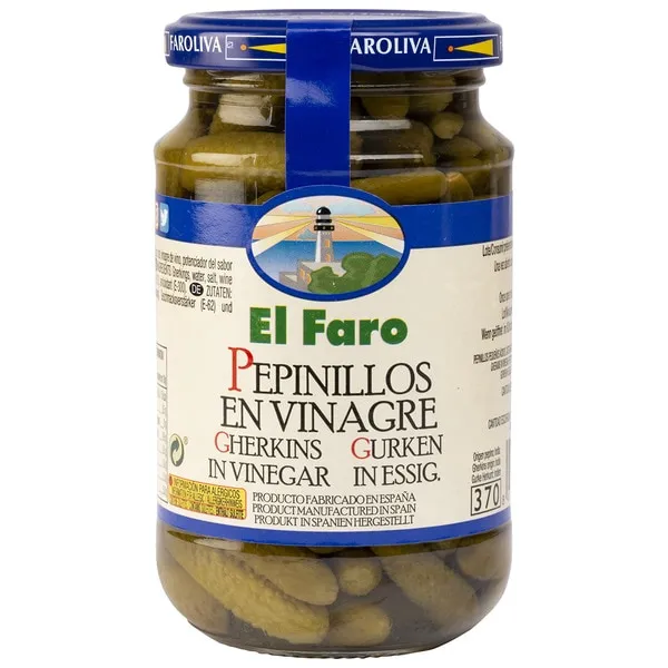 El Faro Pepinillos vinagre 350 g