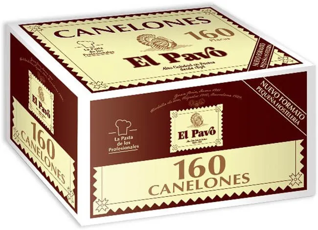 El Pavo Canelones Hostelería 120 unidades