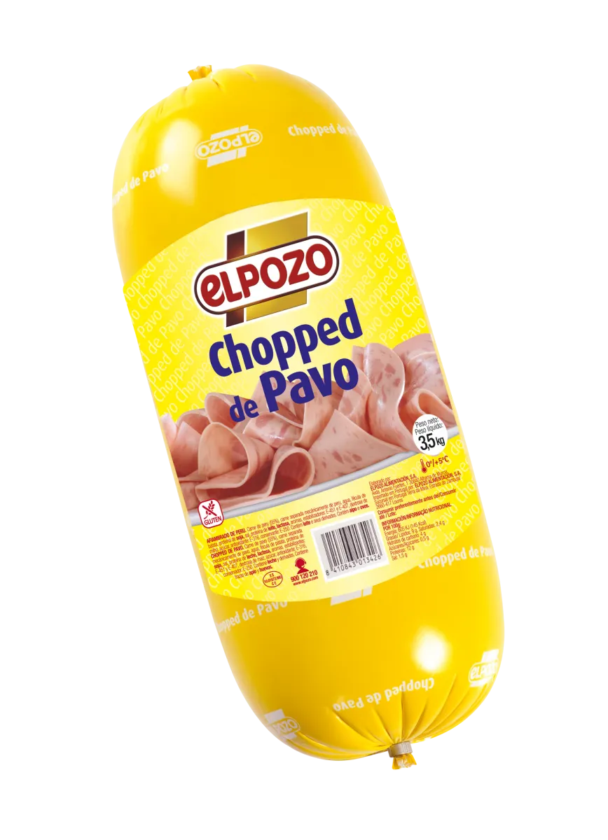 El Pozo Chopped pavo 3,5 kg