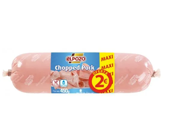 El Pozo Chopped cerdo pieza 3,5 kg