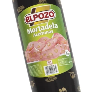 El Pozo Mortadela siciliana olivas 3x5 kg