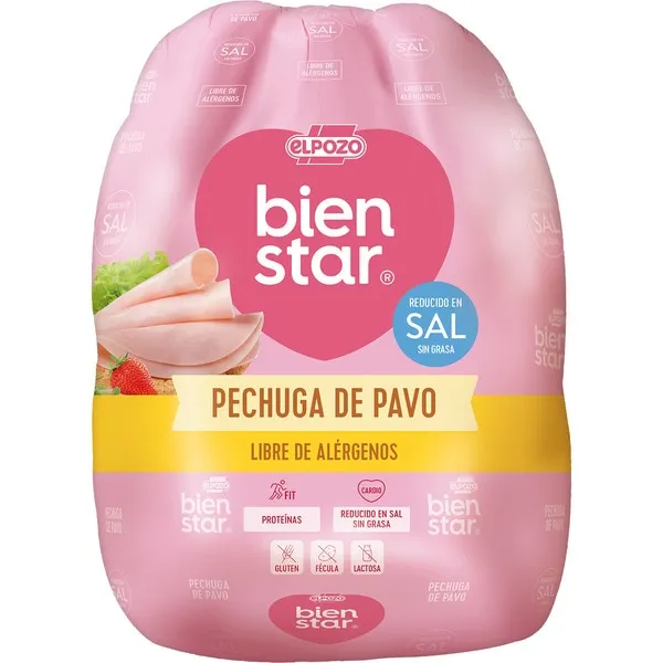 El Pozo Pechuga pavo sin sal 5 kg