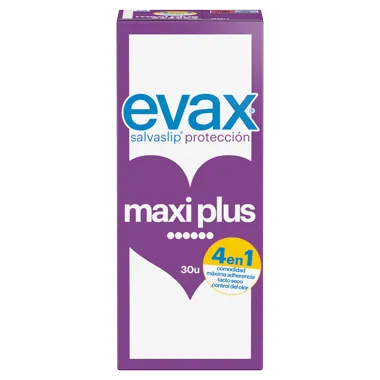 Evax Salvaslip Maxi Plus 30 Unidades