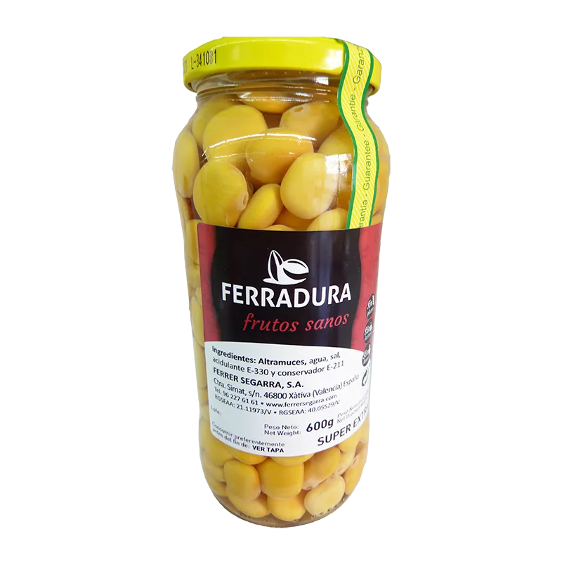 Ferradura Altramuces Cristal Tarro 380gr.