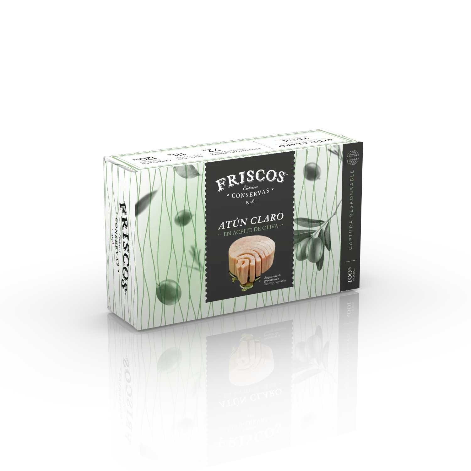 Friscos Atún claro aceite oliva 120 g