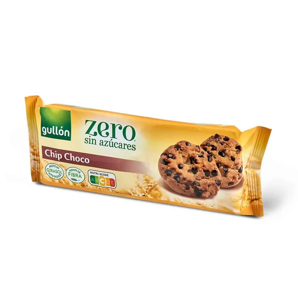 Gullón Galletas Chip Choco Zero 125 g