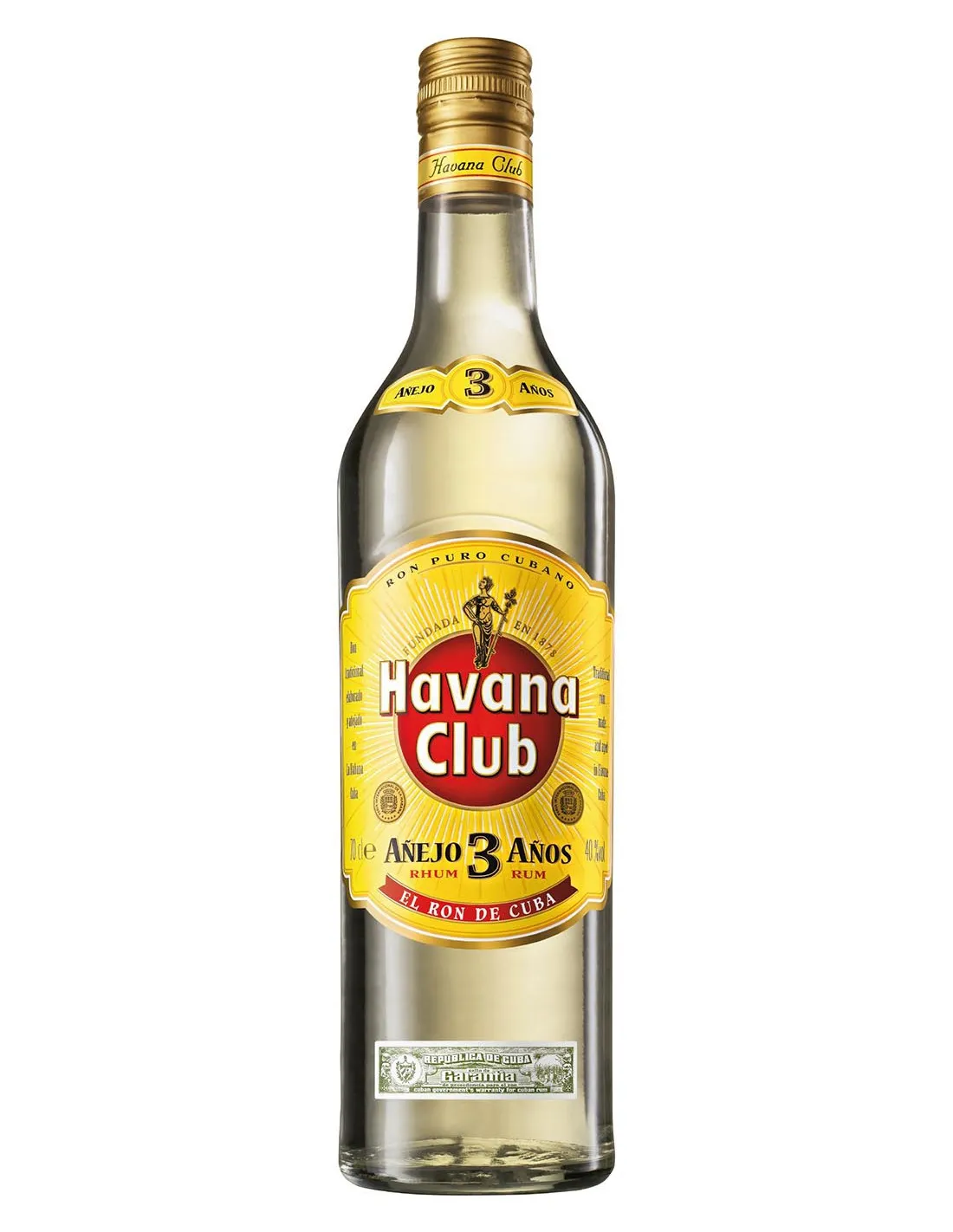 Habana Club Ron 3 Años 70 Cl