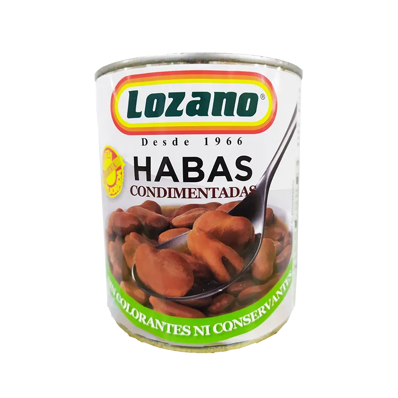 Habas condimentadas Lozano 850 g