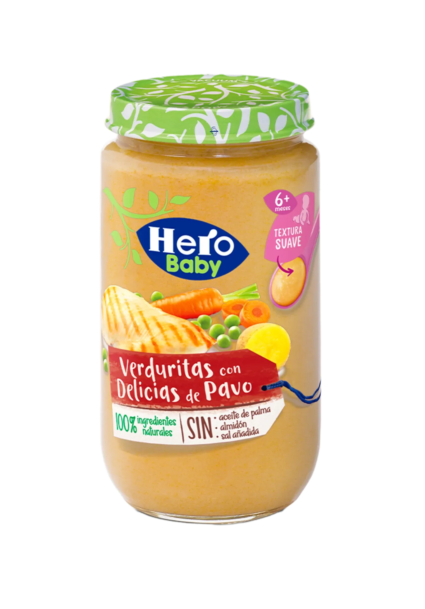 Hero Baby Verdura con Pavo - 235 g