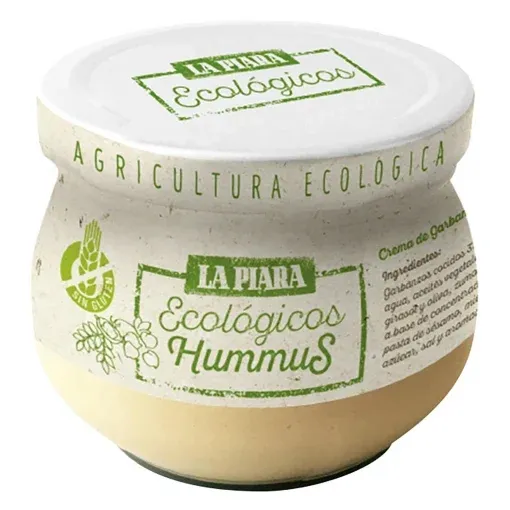 Hummus ecológico tradicional La Piara 200 g