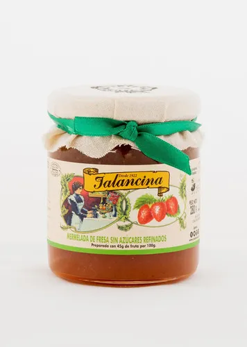 Jalancina Mermelada Fresa sin azúcar 270 g