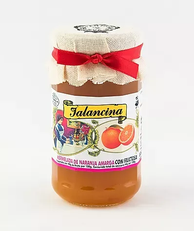 Jalancina Mermelada Naranja Amarga sin azúcar 270 g