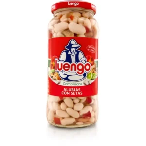 Luengo Alubias con setas tarro 570 g