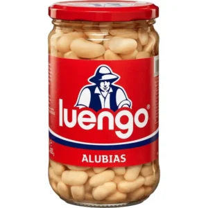 Luengo Alubias blancas cocidas tarro 300 g