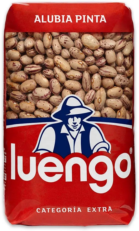 Luengo Alubias Pintas en pack 1 kg
