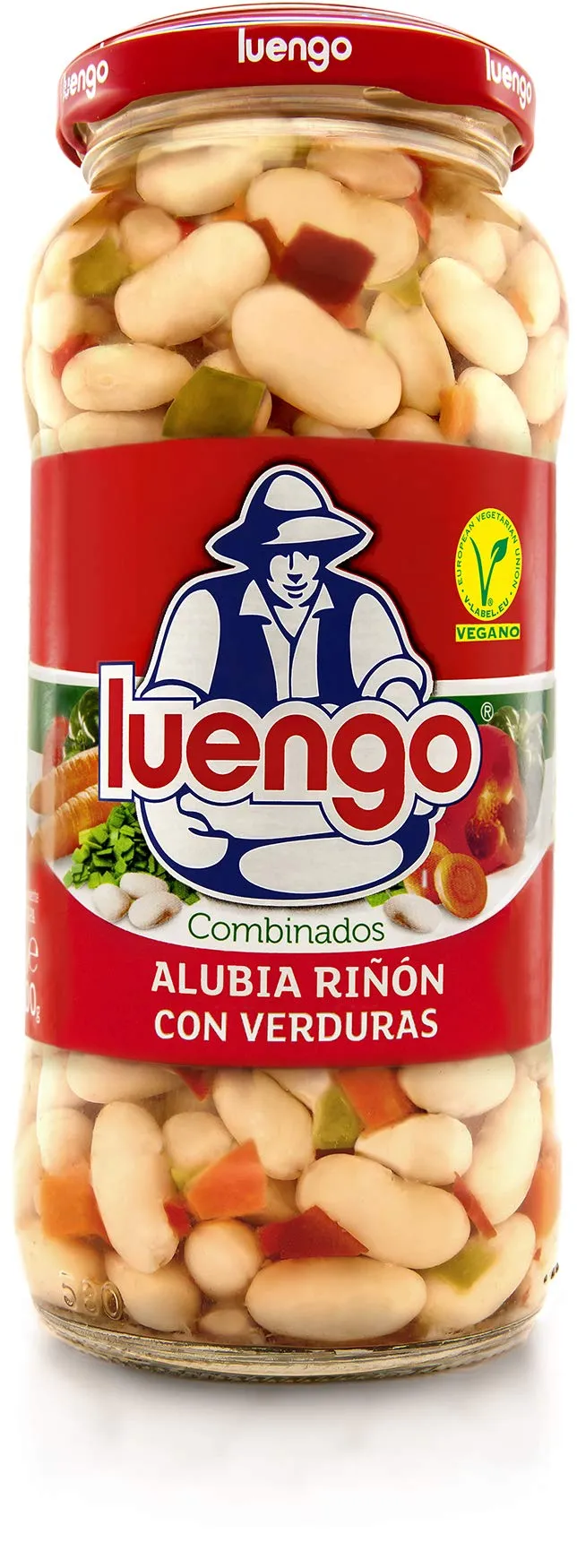 Luengo Alubias Verduras Tarro Cristal 570 g
