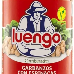 Luengo Garbanzos Espinacas en Tarro 570 g