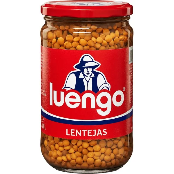 Luengo Lentejas cocidas tarro 300 g