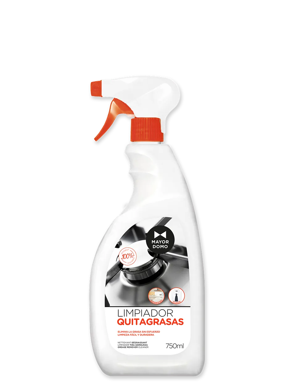 Mayordomo Quitagrasas Pistola 750 Ml