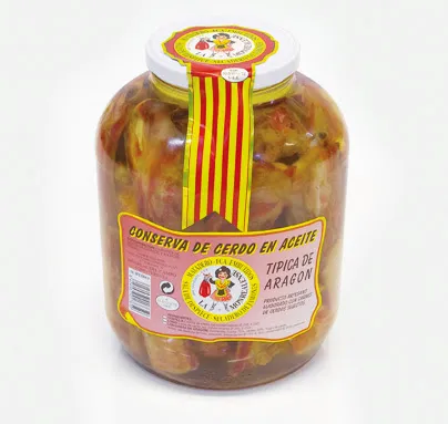 Monreal Fritura costilla con salsa A-gir tarro 3 kg