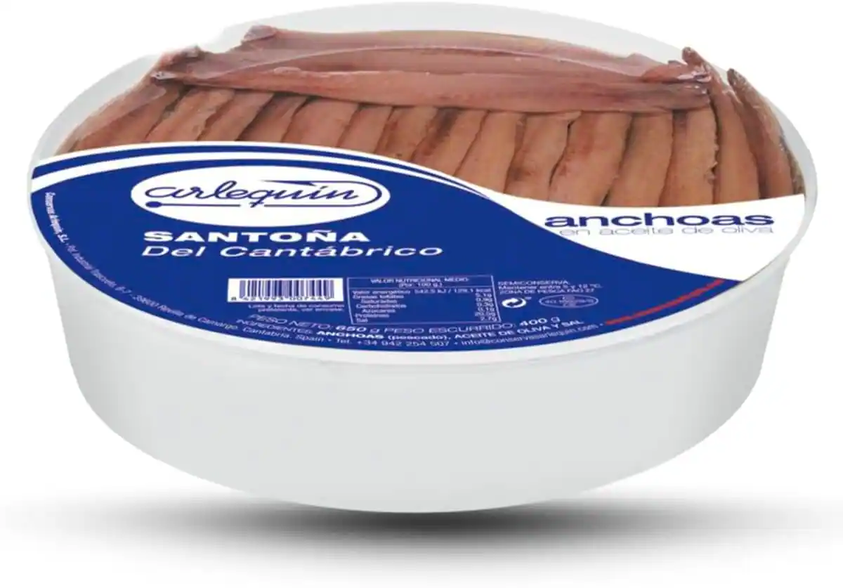 Anchoas Arlequin Ro-1000 Cantabrico